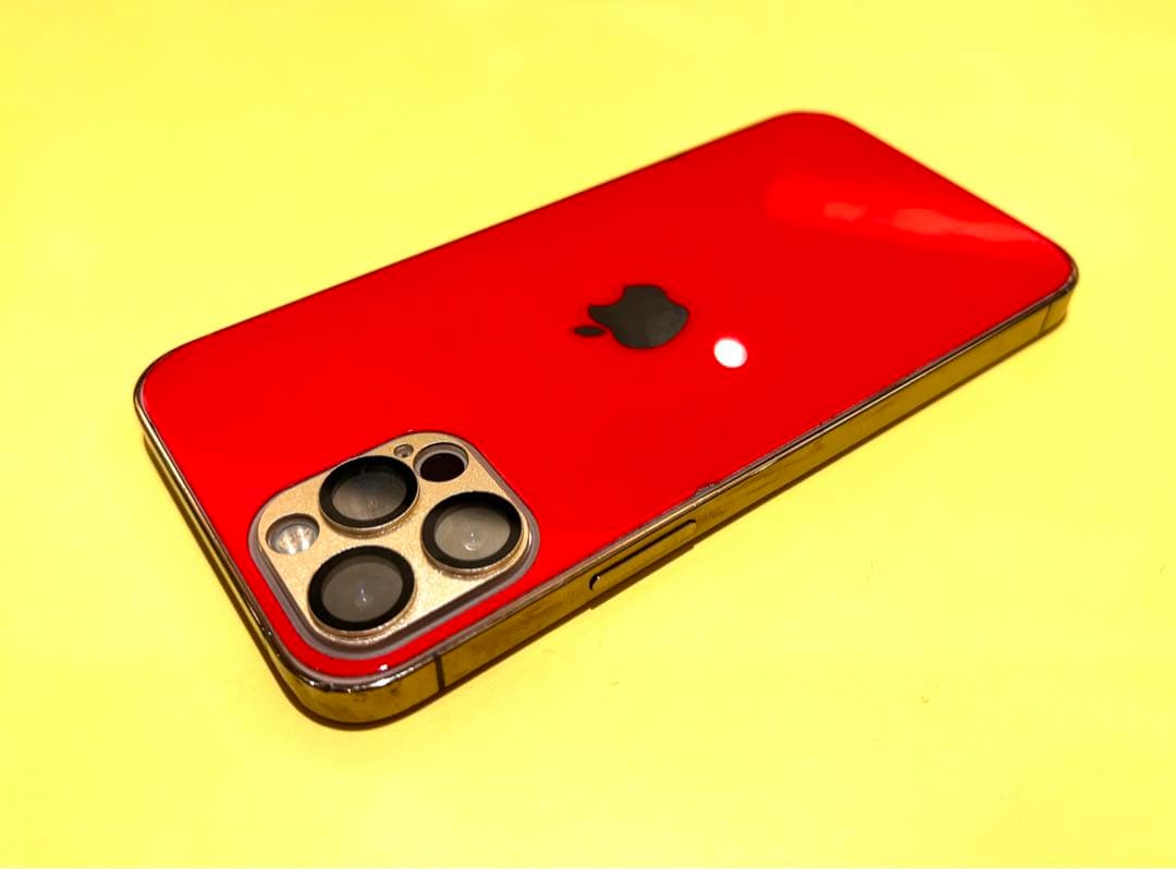 香港仕様 iPhone pro12 256GB レッドカスタム SIMフリーの通販はau PAY