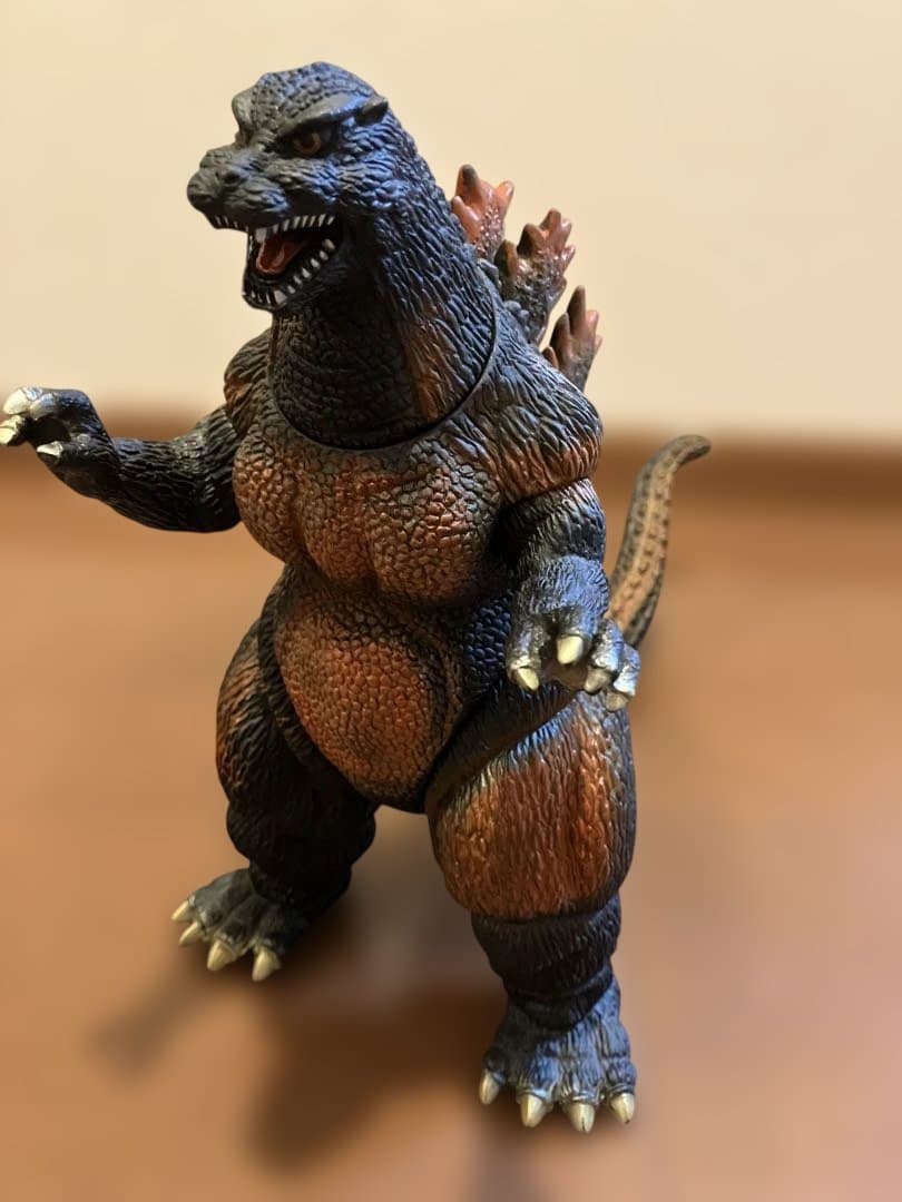 バンダイ 「ゴジラ VS デストロイア」劇場公開当時物 ソフビ 4体