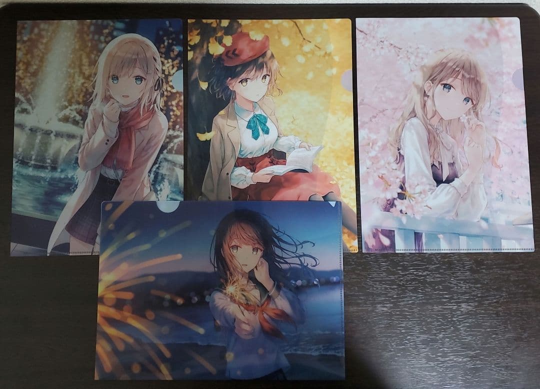 Hiten クリアファイル 春夏秋冬君と過ごすデートセット - メルカリ