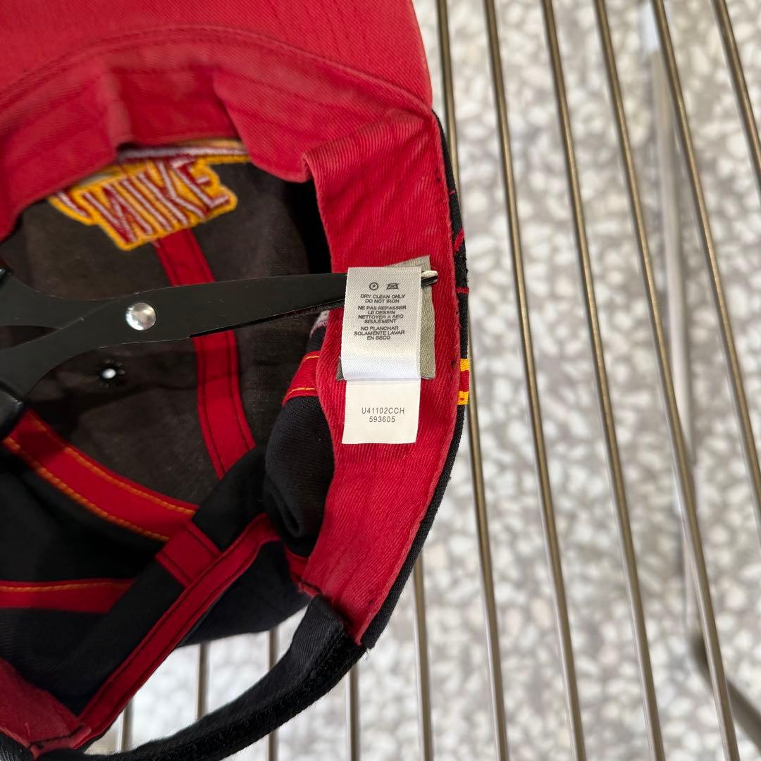 刺繍ロゴ、好配色】オールドナイキ古着スウッシュユニセックス帽子