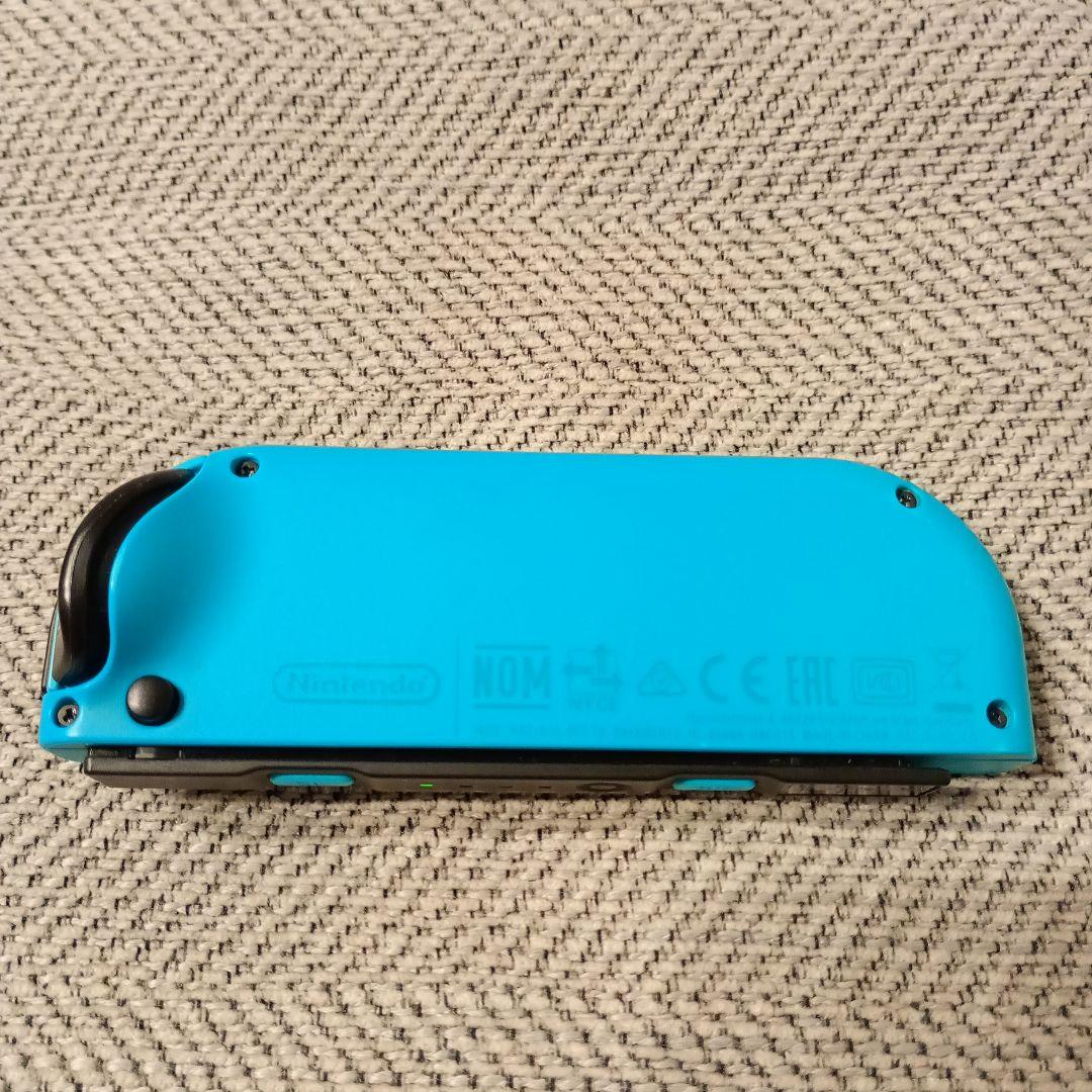 美品純正完動品】Nintendo Switch ジョイコン 青赤ストラップ付⑧