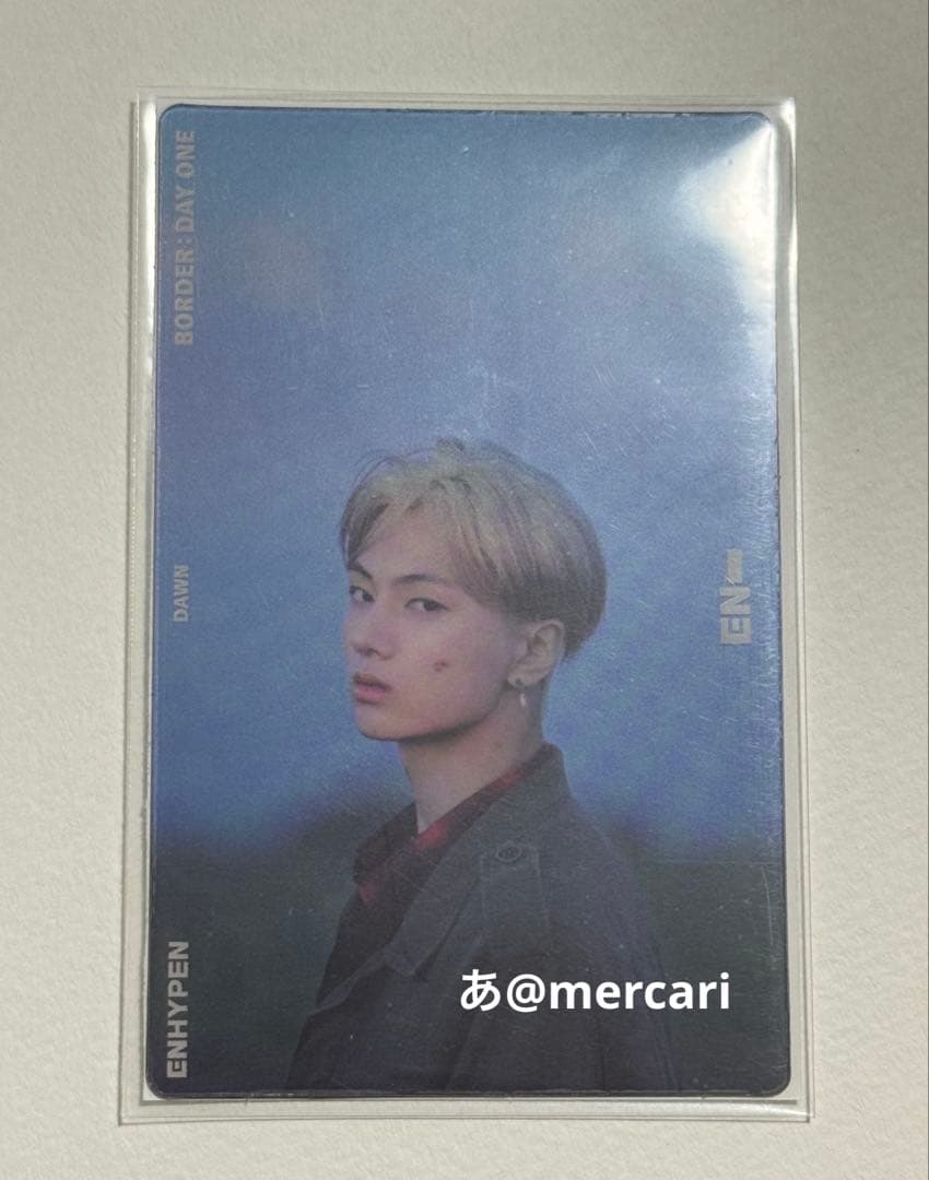 ENHYPEN jay day one luckey draw ジェイ　ラキドロ JAY ENHYPEN DARK BLOOD Weverse UMS Japan Lucky draw Official