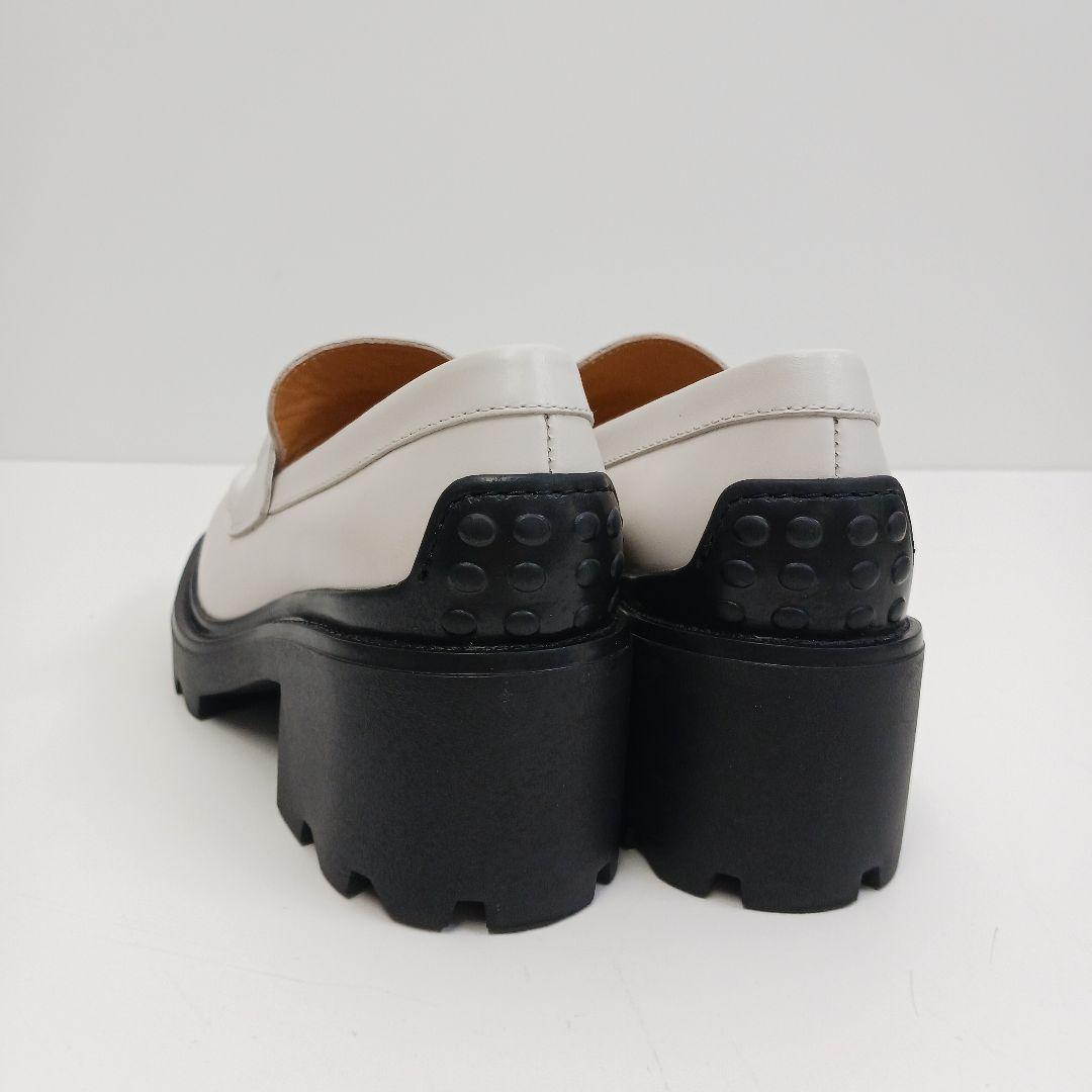 ✨新品未使用✨トッズ ケイト ヒールローファー メタルチェーン 34 1/2