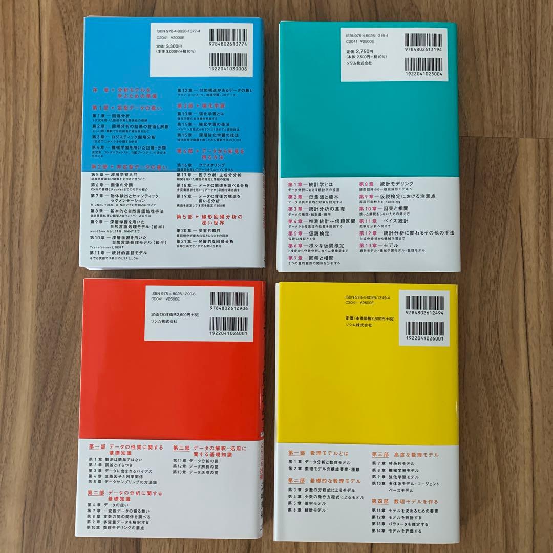 nn様【裁断済】ソシム 分析モデル、統計学データ、解釈学、数理モデル4