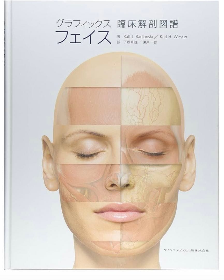 グラフィックスフェイス臨床解剖図譜:美容外科:解剖学:美容外科医:形成外科学 812SwkvYoML.jpg