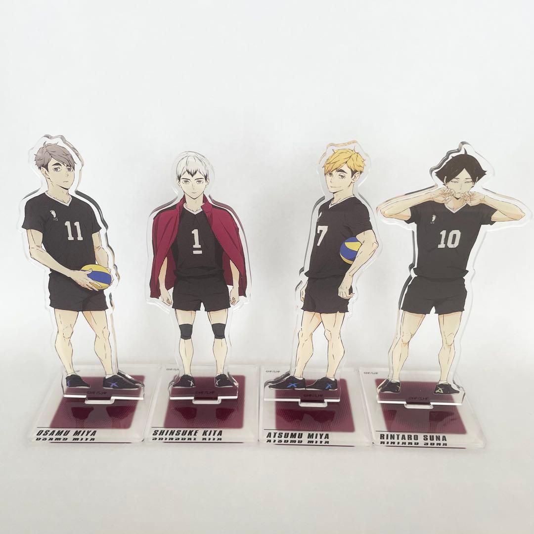 ハイキュー!!】アクリルスタンド4体セット｜宮侑・宮治・北信介・角名