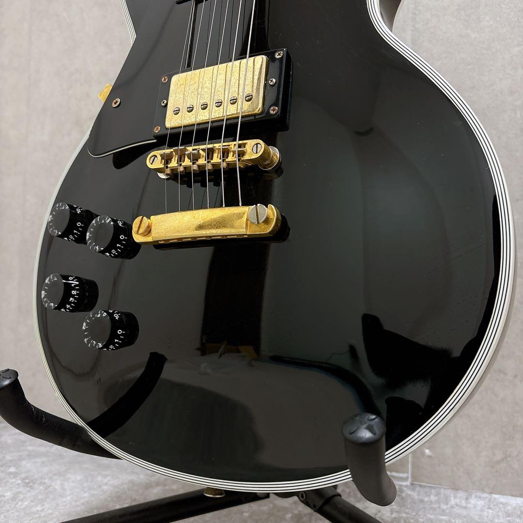 ぼっちざろっく レスポールカスタム 左 レフティ エレキギター 黒金