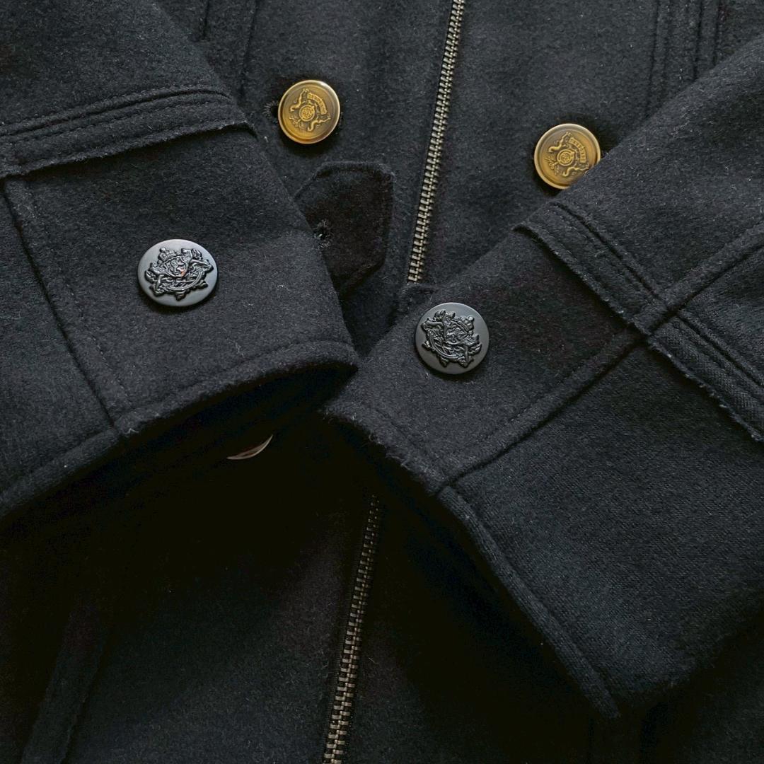 だう様専用】PPFM 金ボタン ナポレオンジャケット y2k ブラック S