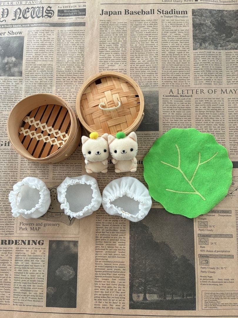 にゃんにゃんにゃんこ にゃんこ飯店 組み立てにゃんこしゅうまい