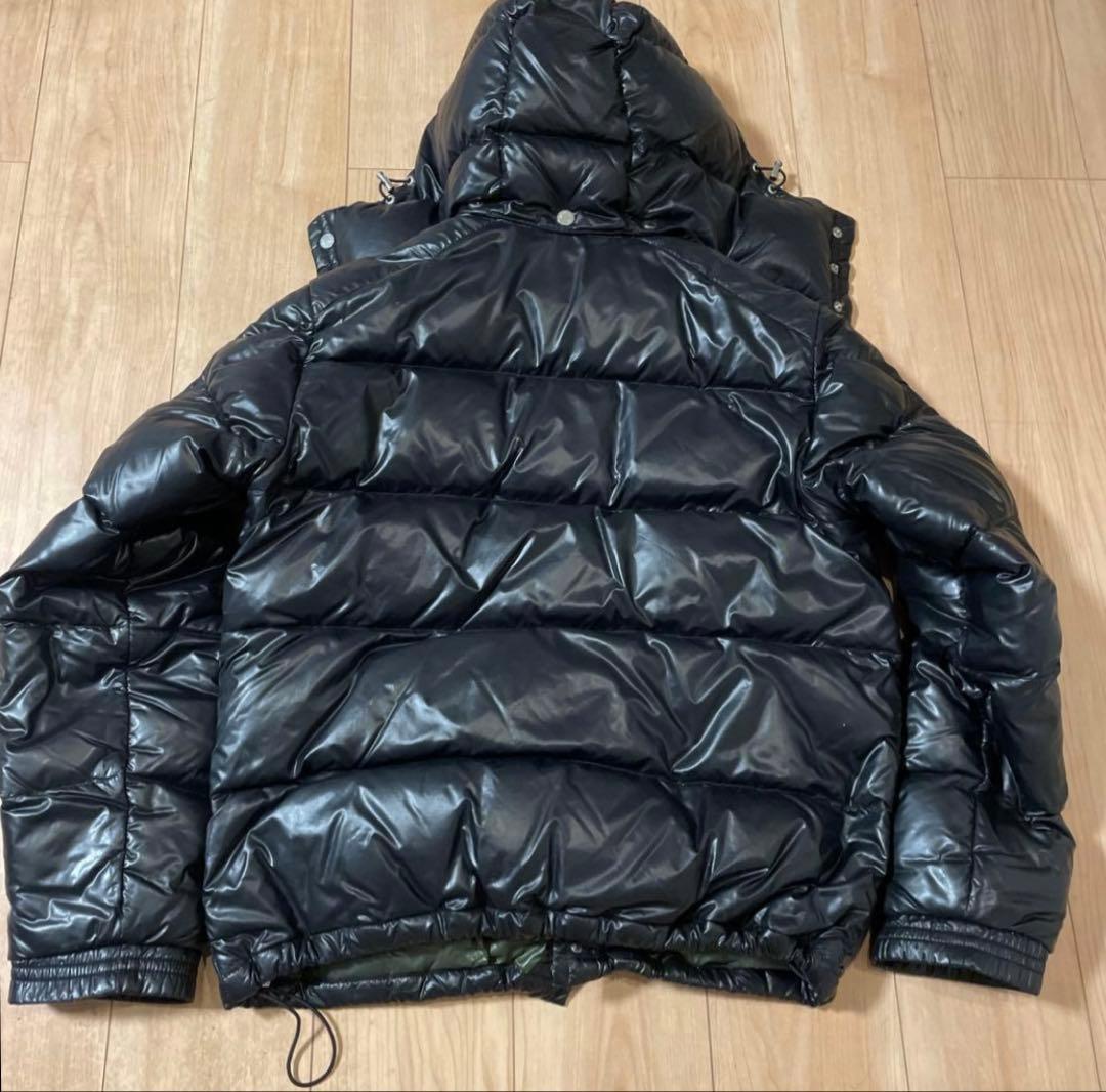 モンクレール k2 サイズ2 黒 ダウンジャケット - メルカリ