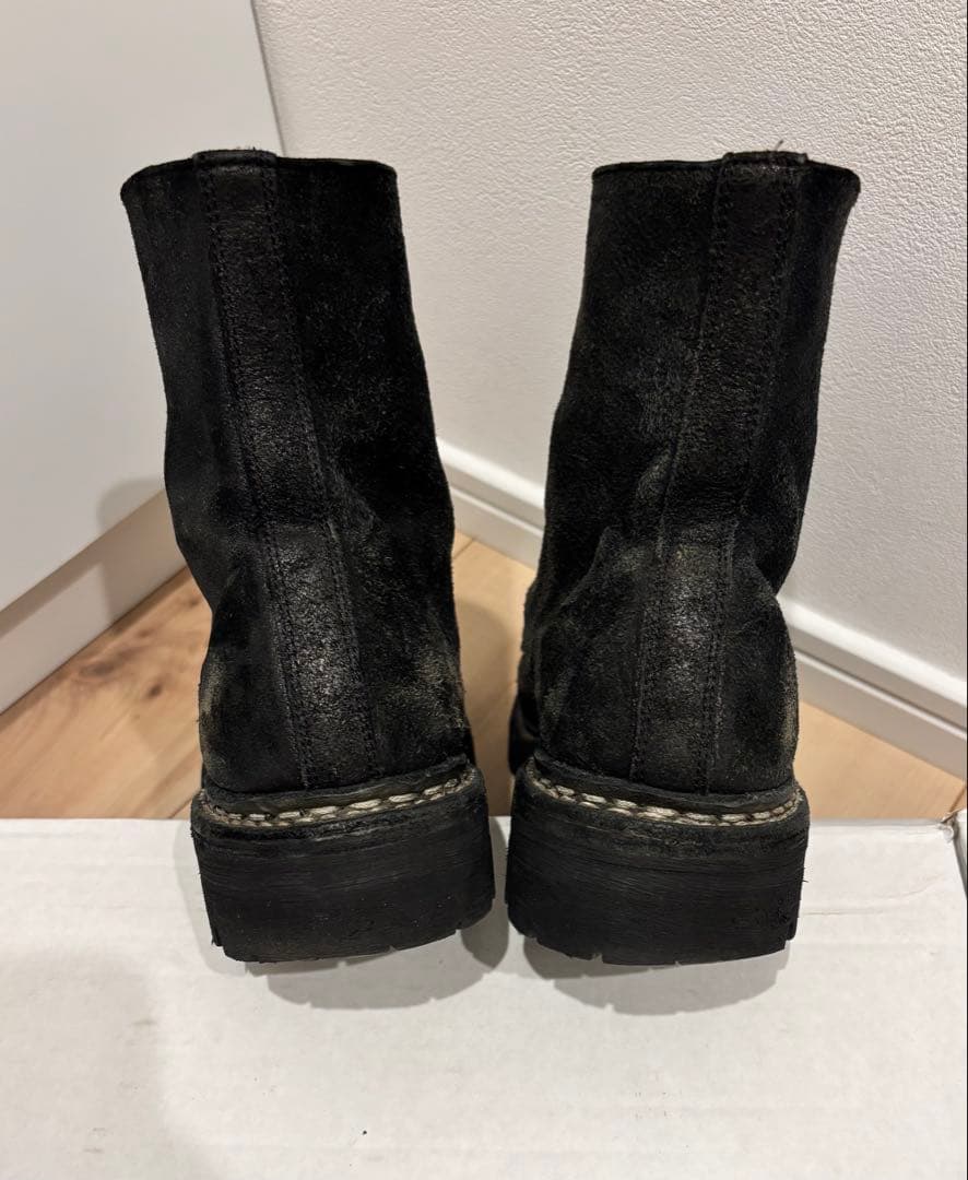 週末限定価格 GUIDI ZIPPED BIG DADDY BOOTS 41 - メルカリ