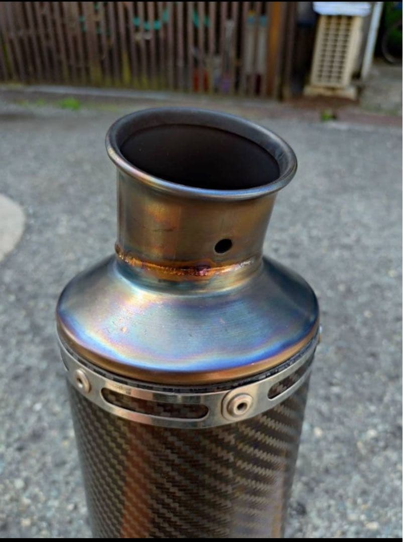 BLUE LIGHTNING RACING スリップオンマフラー 60.5cm