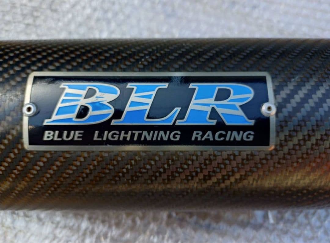 BLUE LIGHTNING RACING スリップオンマフラー 60.5cm