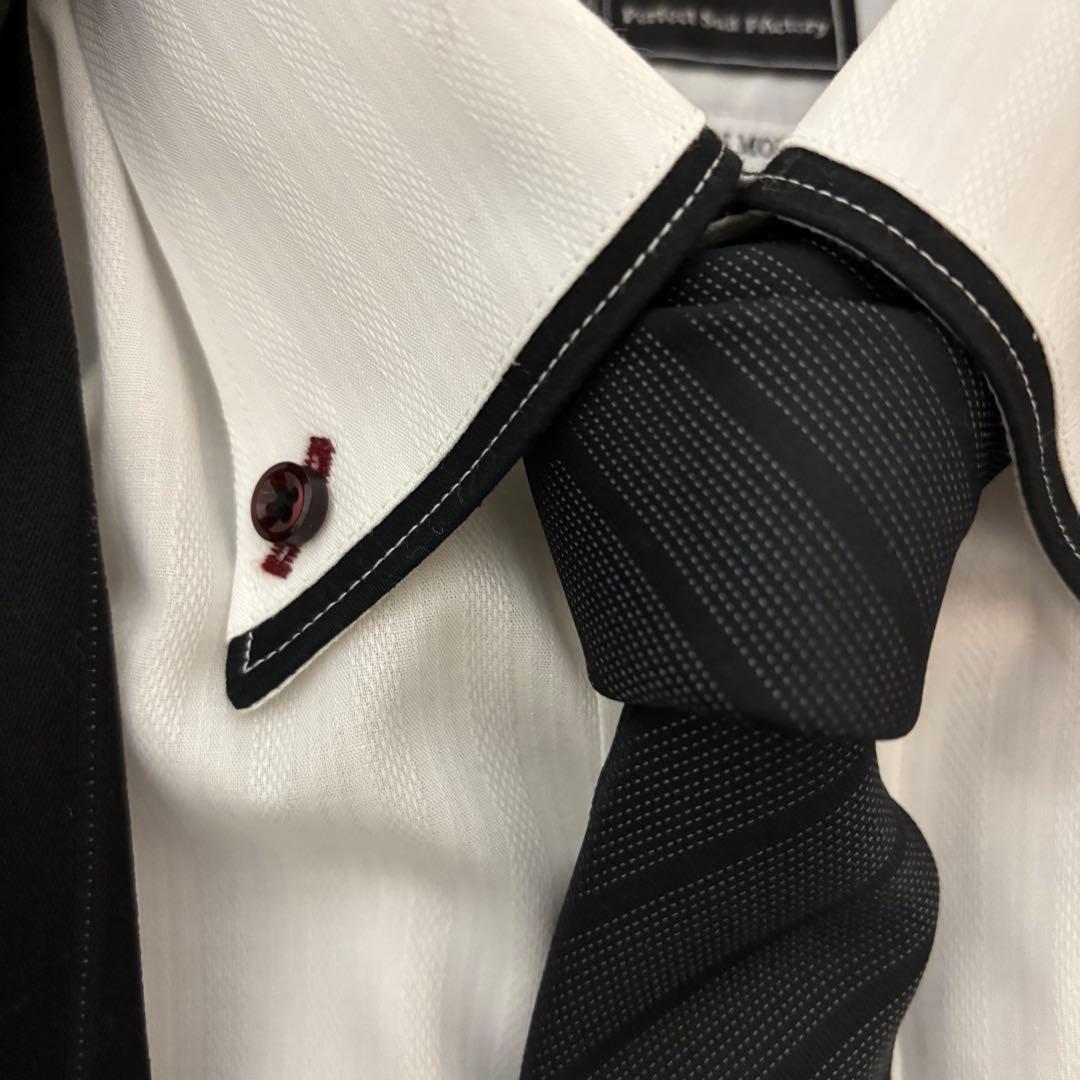 【美品】　P.S.FA スーツ6点セット　A5 成人式　シャツネクタイベルト付き