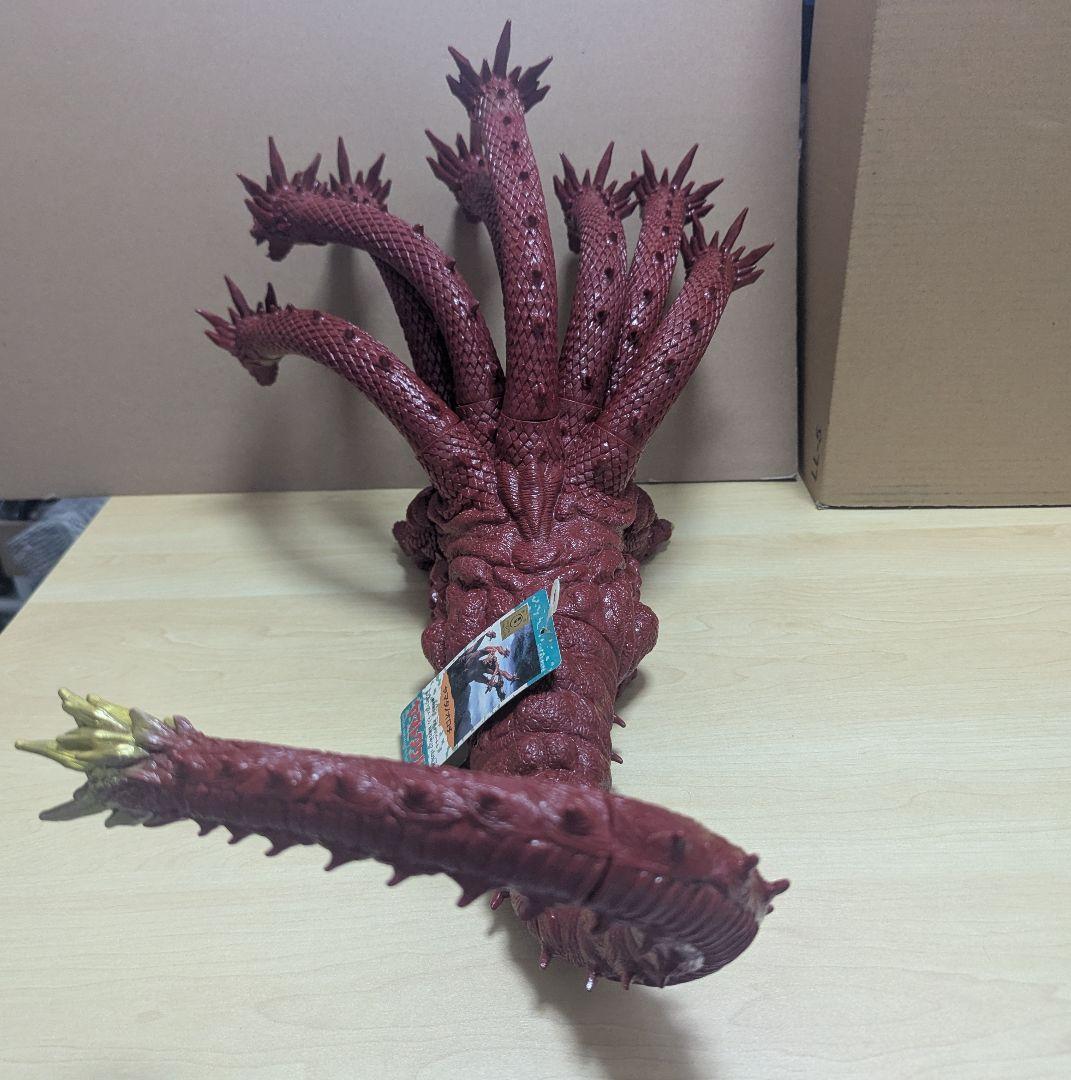 希少 バンダイ ヤマトタケル ヤマタノオロチ ソフビフィギュア タグ