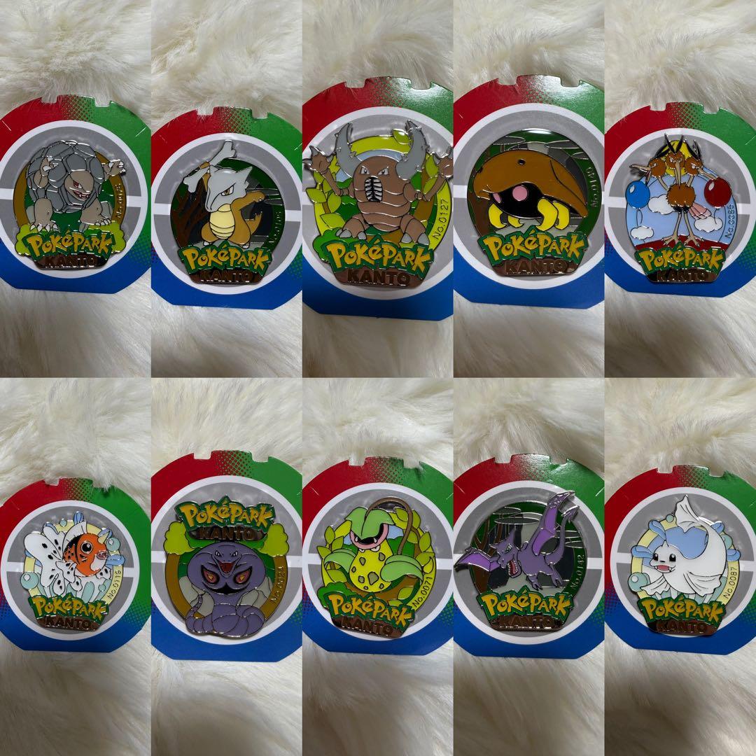 ポケパークカントー ピンズ 10個まとめ売り - メルカリ