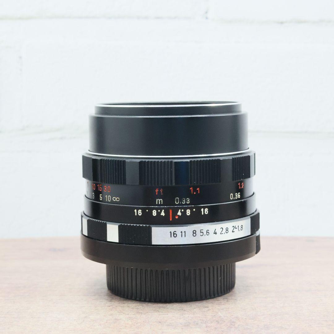 《希少》PENTACON auto 50mm F1.8 前期型 【光学美品】