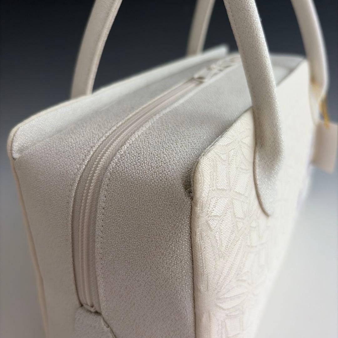 新品未使用 刺繍入り京都 西陣 正絹 帯使用 利休バッグ26208 - メルカリ