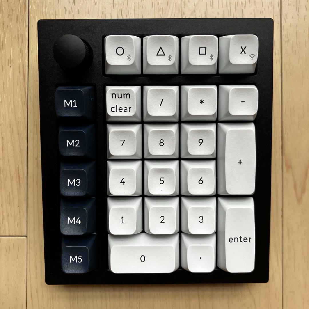 Keychron Q0 Max 静音赤軸 テンキー テンキー Q0 Max(静音赤軸) カーボンブラック Q0M-M6 [有線