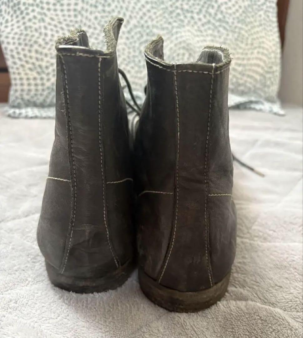 80~90s unknown vintage レザーブーツ - メルカリ