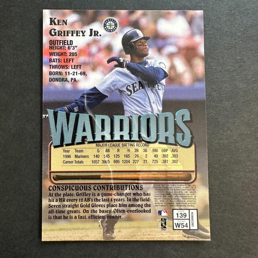 1997 Finest Embossed #139 ケン・グリフィー・ジュニア - メルカリ