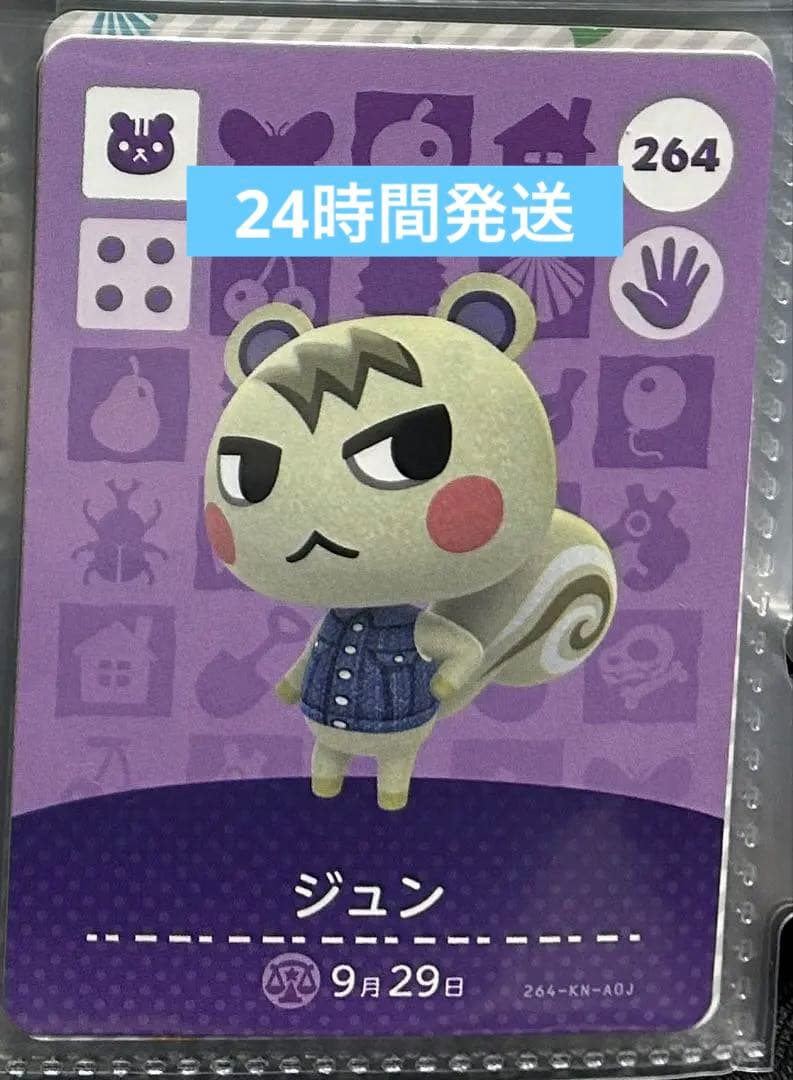 あつ森 amiiboカード ジュン - メルカリ