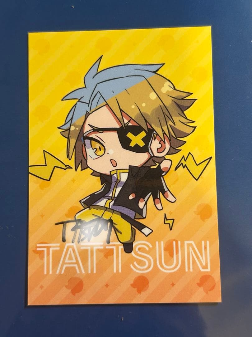 カラフルピーチ からぴち たっつん サイン入りトレカ 直筆サイン 桃まつり