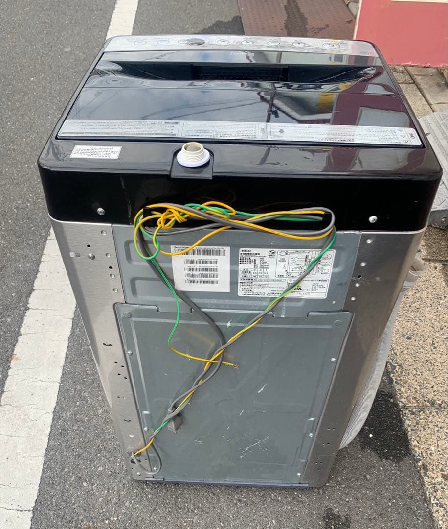 ＊東京都付近取引限定＊Haier 5.5kg 全自動洗濯機　JW-XP2C55E