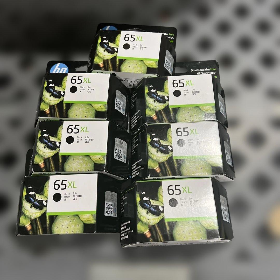 未開封 7点セット HP 65XL 純正 インクカートリッジ ブラック 増量 Amazon.co.jp: HP 65XL 純正 インクカートリッジ ブラック 黒 増量