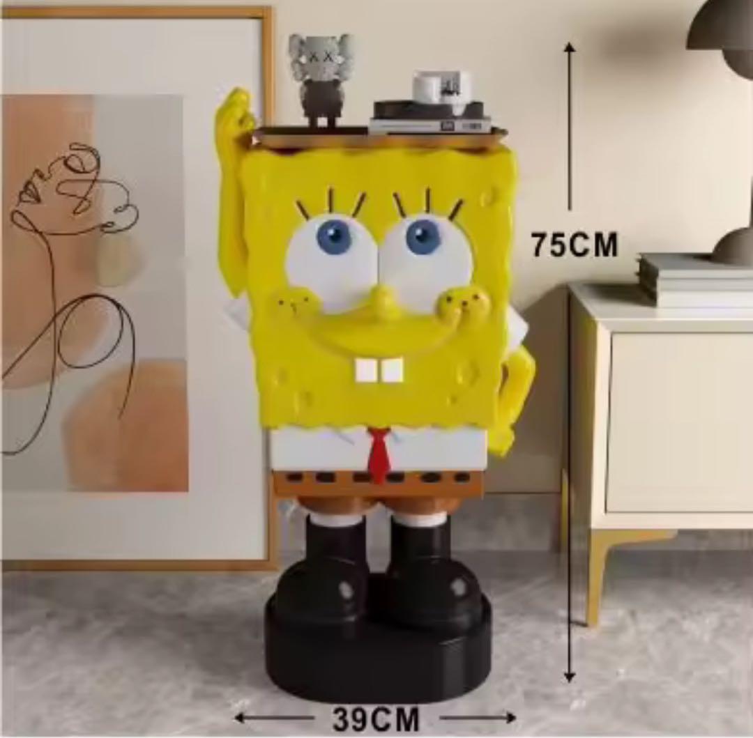 スポンジボブ 特大インテリア フィギュア - メルカリ