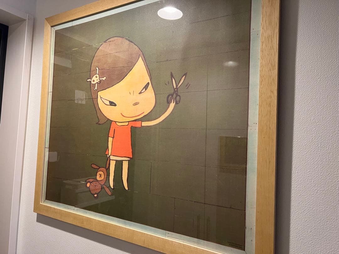 奈良美智 ポスター OH! MY GOD! I MISS YOU．額装入り オリジナル