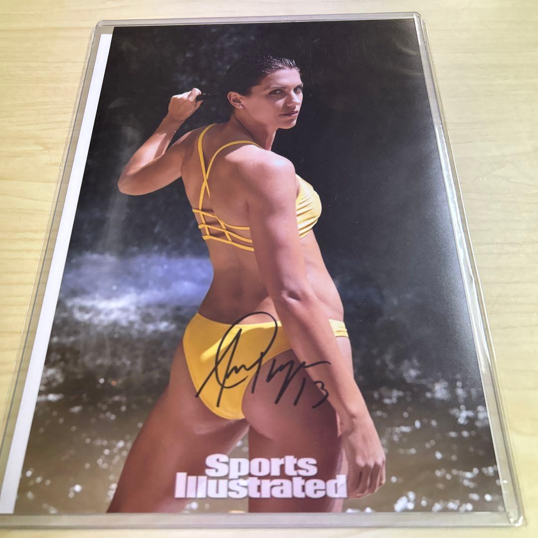 アメリカ女子サッカー代表　証明書付　アレックス・モーガン　 直筆サイン入りフォト トレカ界にも衝撃！ アレックス・モーガンがパリ五輪のサッカー女子