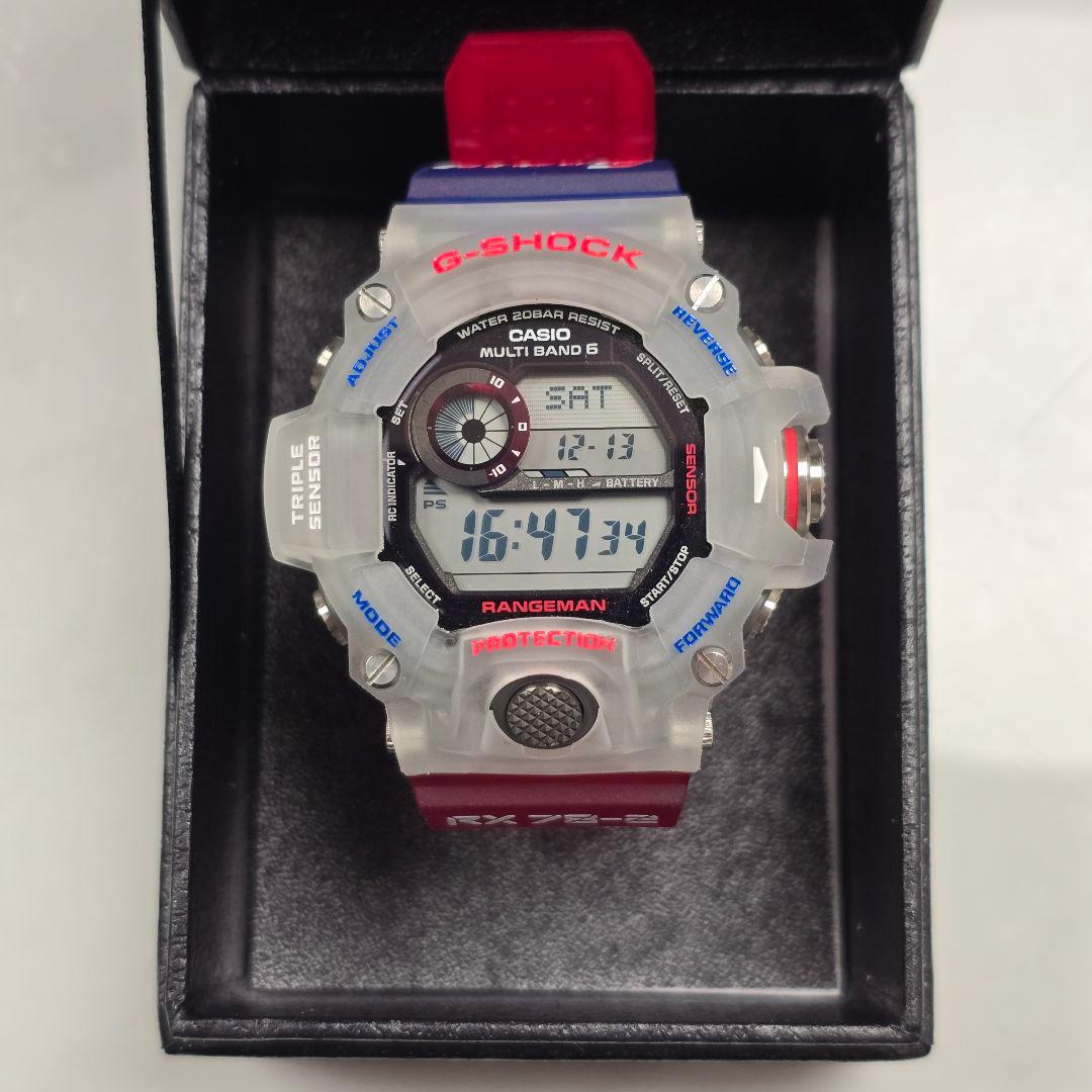 CASIO G-SHOCK レンジマン GW-9400　　グンダムカスタム CASIO G-SHOCK レンジマン GW-9400 グンダムカスタム - メルカリ