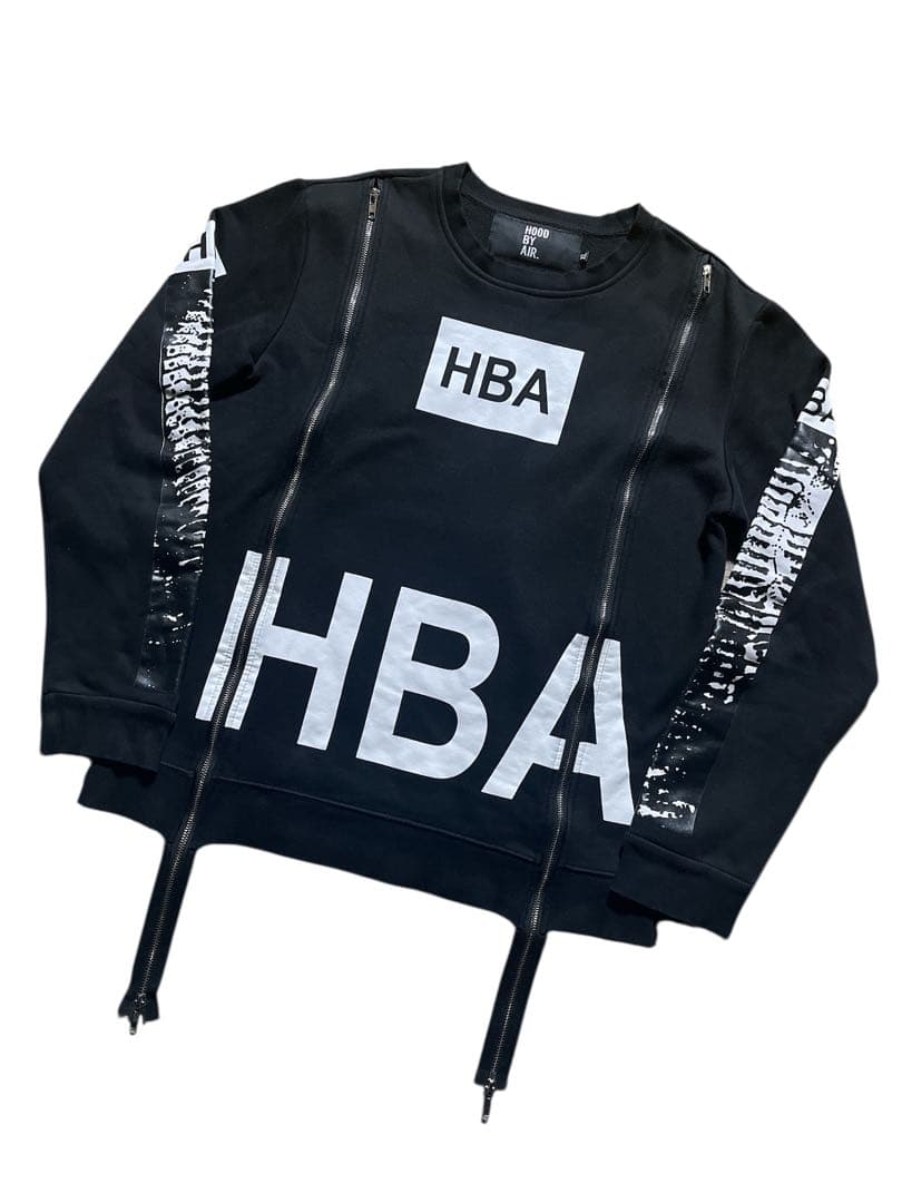 HBA HOOD BY AIR ジップ スカル スウェット XL HBA HOOD BY AIR ジップ スカル スウェット XL - メルカリ