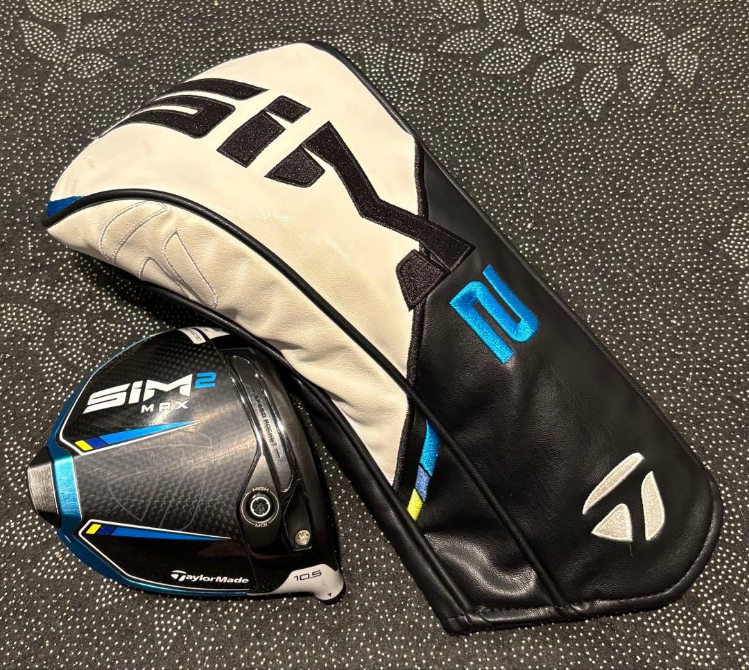 TaylorMade SIM2 MAX ドライバー 10.5度　ヘッドのみの TaylorMade SIM2 Max 10.5° Driver Ventus Blue 5 Stiff : Target