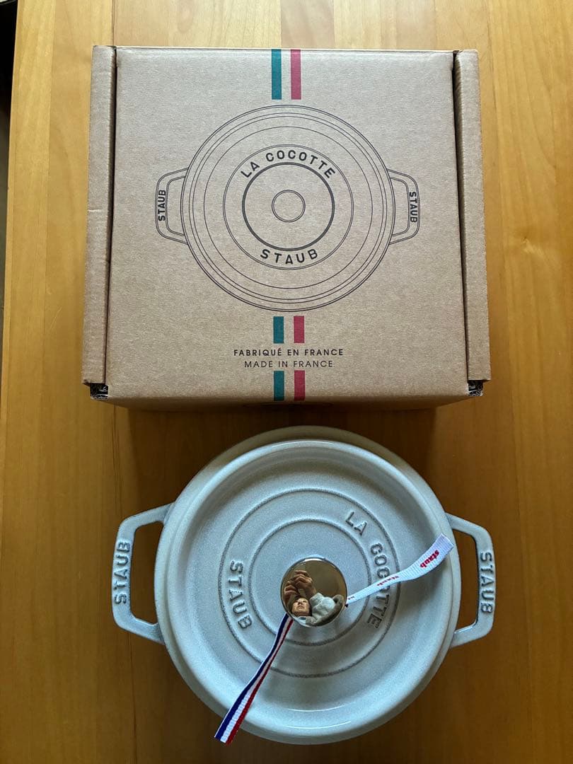 【美品】ストウブ　ココット　カンパーニュ　18 ピコ・ココット 18cm カンパーニュ ＜Staub ストウブ ＞（鍋