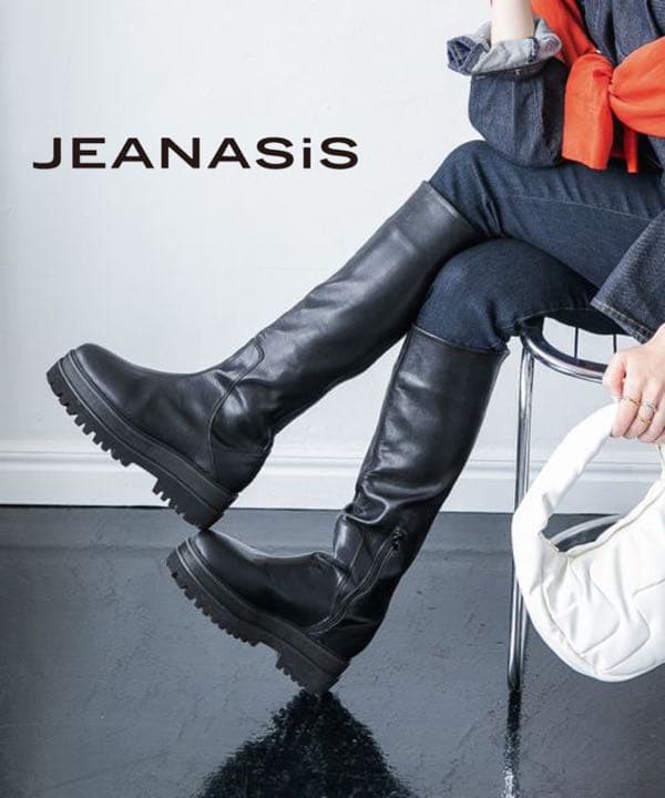 jeanasis ジーナシス ビガーロングブーツ ロングブーツ ブーツ L