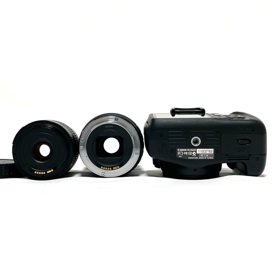 初心者安心❣️ Canon EOS Kiss X50 Wレンズセット 軽量 - メルカリ