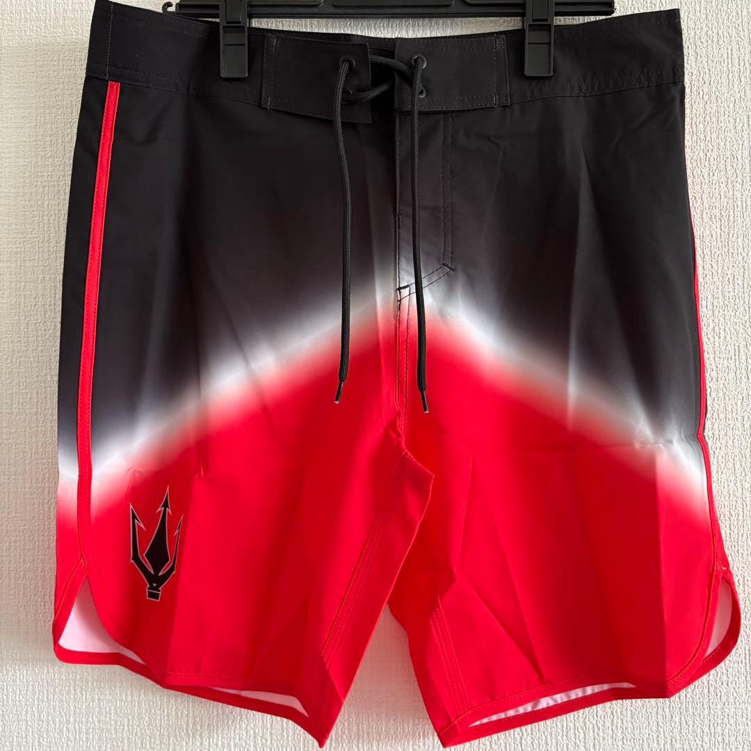 ファイドサーフパンツ ボードパンツ ライジング ブラックレッド 32 ファイドサーフパンツ ボードパンツ ライジング ブラックレッド 32