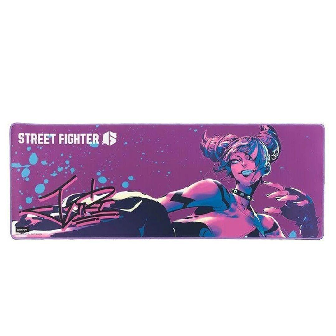 ストリートファイター6 デスクマット ジュリ イーカプコン |ストリートファイター SF6 デスクマット（ジュリ