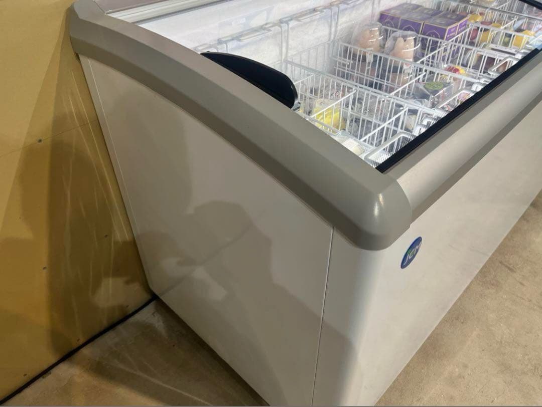 関東圏のみ自社配送・引取可】冷蔵庫・冷凍用ショーケースJCMCS-405L ⬛︎