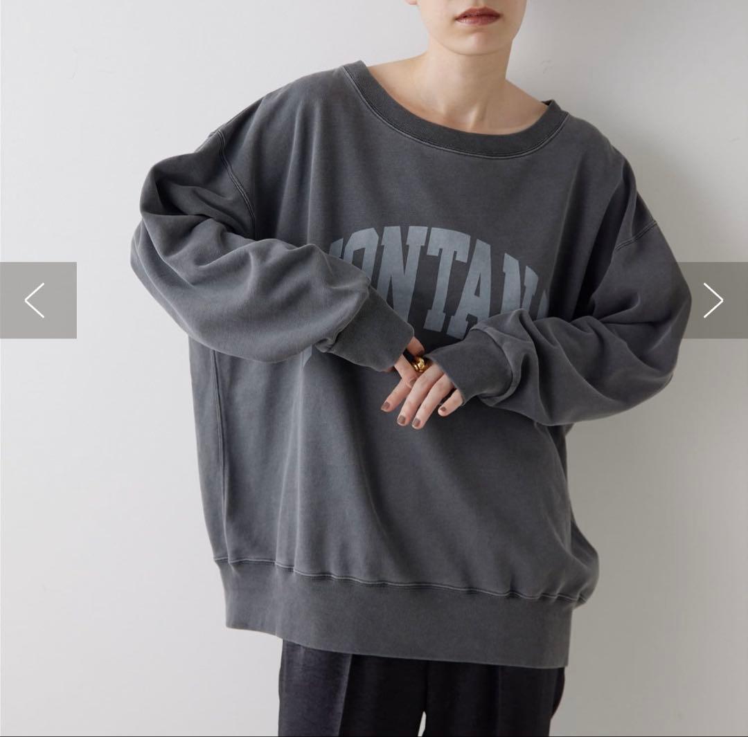 ウィムガゼット　ピグメントロゴウラケプルオーバー Whim Gazette(ウィム ガゼット)のピグメントロゴウラケプルオーバー