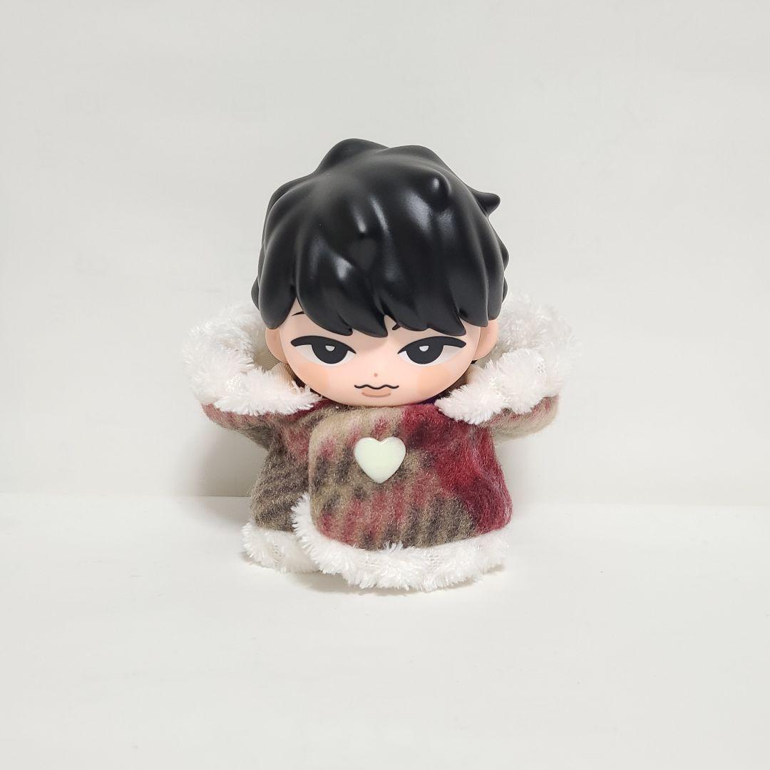 Snow Man すのチル ソフビ 服 ふわふわ洋服 フリース生地 茶色 - メルカリ