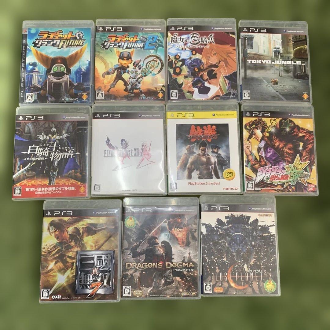 PS3ソフト 11本まとめセット ラチェット、鉄拳6、ジョジョ他 - メルカリ