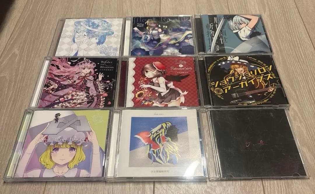 少女理論観測所　東方Project 同人　CD まとめ売り