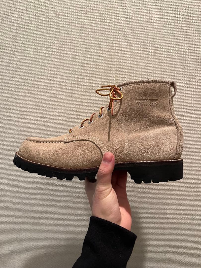 WALKER USA製 スエードワークブーツ8EE USA製 unlimited.dev