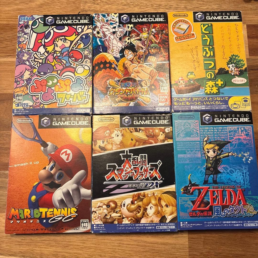 ゲームキューブ ソフト 6本 まとめ売り - メルカリ