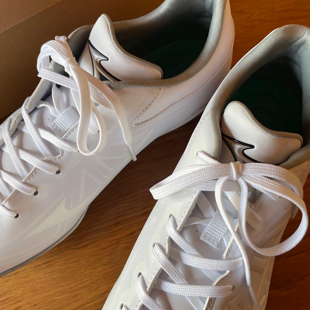 27.5Mizuno スパイクシューズ ホワイト