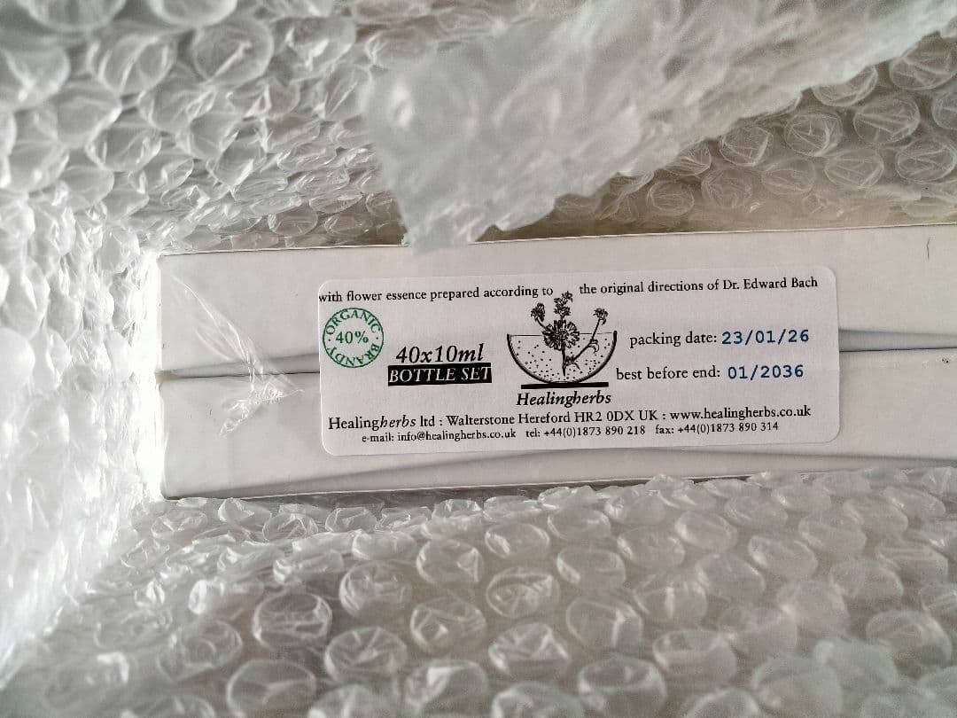 01/2036】フラワーエッセンスのフルセットと専用木箱♪ヒーリング