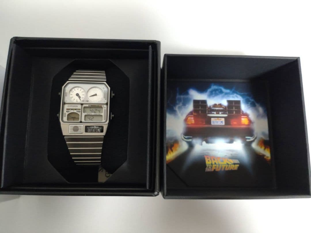 300本限定] シチズン アナデジテンプ バックトゥザフューチャーモデル